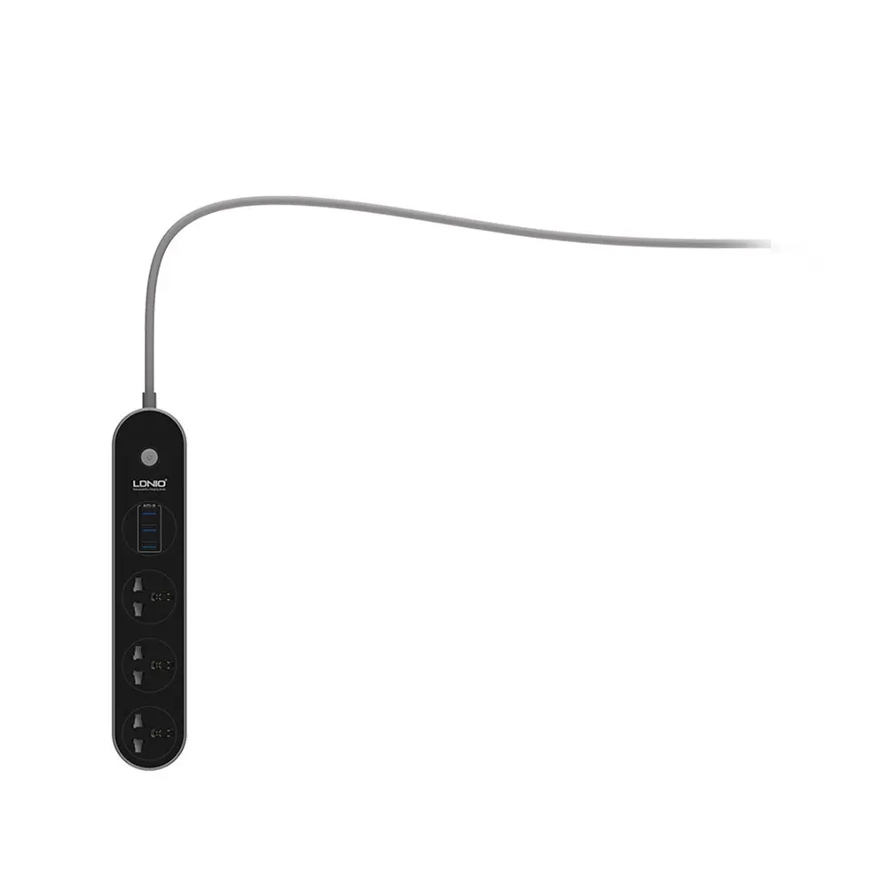 Многофункциональный 1,6 m power Srip с 3 usb портами удлинитель быстрое зарядное гнездо питания Домашняя электроника для ЕС/США/Великобритании