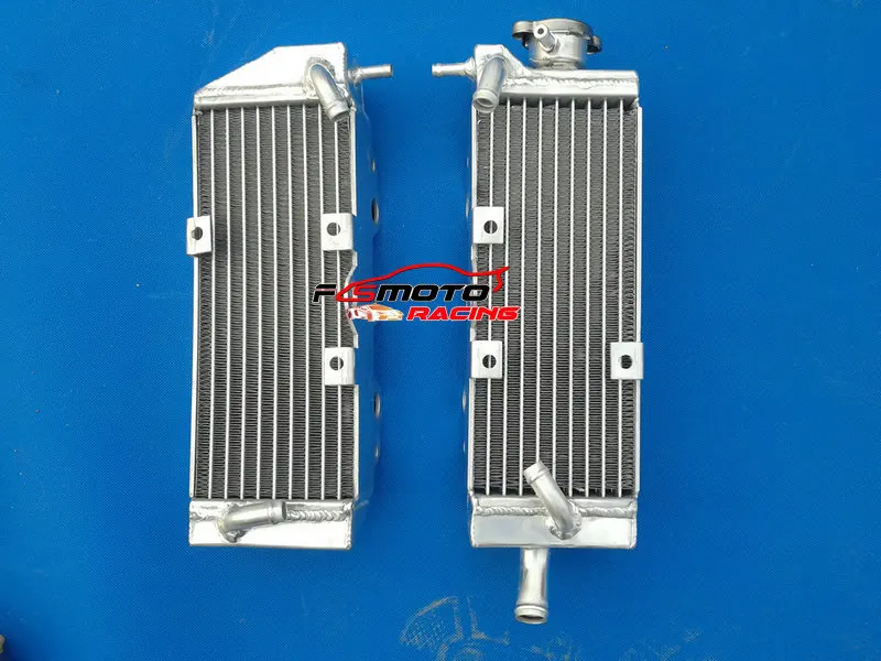 L& R абсолютно для Suzuki RM250 RM 250 1993 1994 1995 алюминиевый Универсальный Радиатор