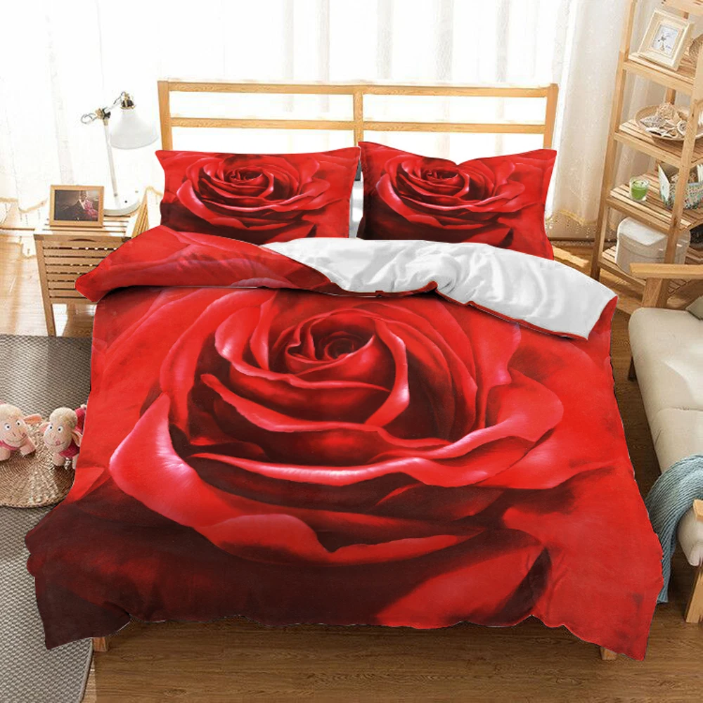 

Color Rose Europe and America Travel Hotel, Guesthouse, Luxury Suite, Ocean View Room , Bedding Set 3D Sheets And Quilt supplier