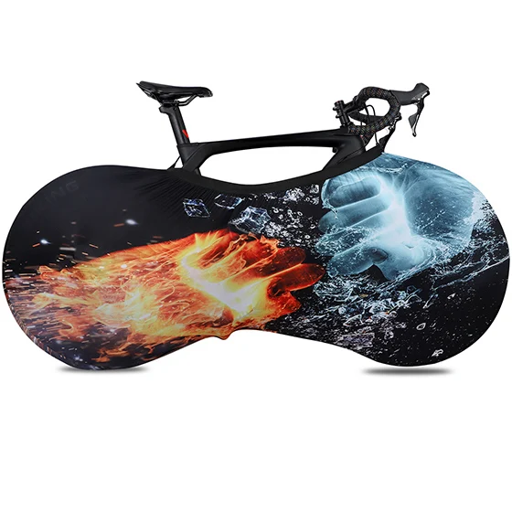 Colorful D WEST BIKING чехол для велосипеда, велосипедные колеса, пыленепроницаемый, устойчивый к царапинам, чехол для внутреннего защитного снаряжения, MTB Велосипедный Чехол, сумка для хранения - Цвет: Colorful D