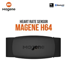 Оригинальный Magene Move H64, двойной режим, Bluetooth 4,0 Ant + датчик сердечного ритма с нагрудным ремешком, монитор сердечного ритма для велосипеда, ком...