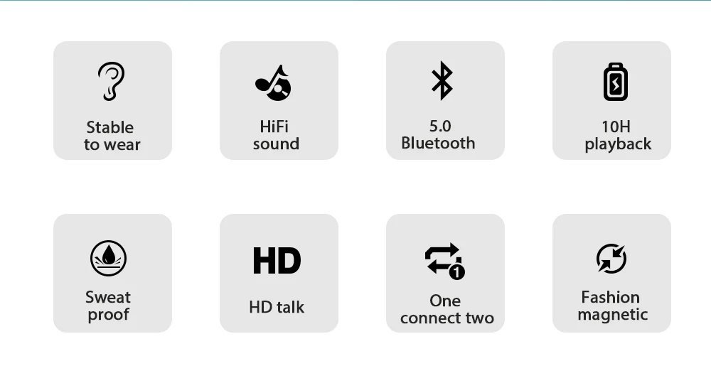 Fone de Ouvido Esportes para Execução sem Fio Música para Iphone Dacom Neckband Bluetooth Estéreo 10 h Tempo Samsung G03h 3 Eletrônicos