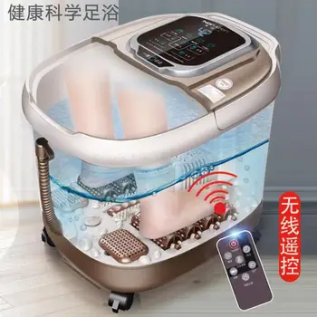

Foot tub automatic heating electric household foot bath barrel footbath thermostatic foot massager deep barrel
