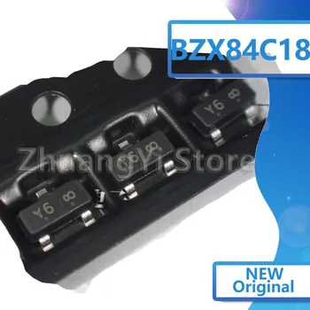 

20pcs/lot BZX84-C18 BZX84C18 Screen Printing Y6W Zener Diode SOT-23