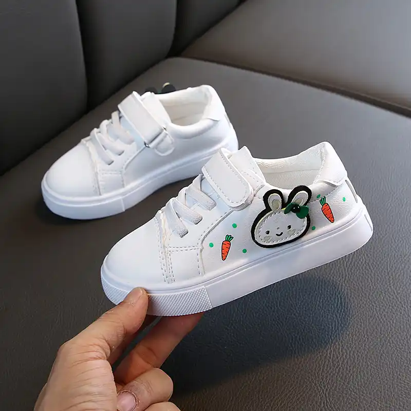 baby girl white sneakers