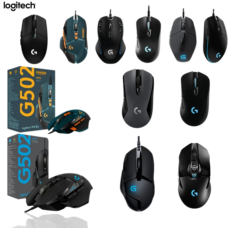 ロジクールg102 G403 G502 Mx518 G402 G302 G300sゲーミングマウスプログラマブルrgbゲーマーマウス英雄笑pubg Fortnite Overwatch Cs Aliexpress パソコン オフィス