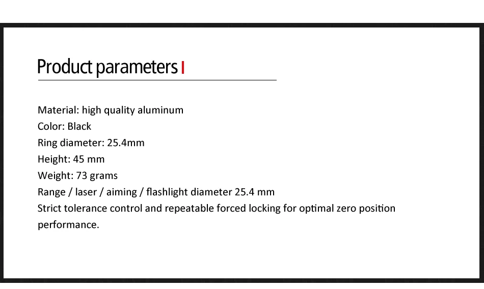 25,4 Низкий QD Тактический фонарь прицела для охоты на открытом воздухе 20 мм Ris кольцо Airsoftsports Quick Release Picatinny