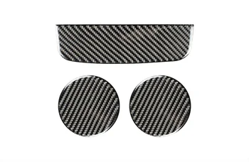 

for Ford Mustang Accessories 2015 2016 2017 2018 2019 Ford Mustang Sticker Carbon Fiber Interior Coasters Storage Mats