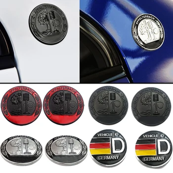 

2pcs Car Side Fender Trunk Sticker Auto for AFFALTERBACH AMG Mercedes Brabus Maybach SMART AMG Stickers on Car Windows Sticker