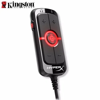 

Kingston HyperX AMP7.1 Virtual Surround Sound Game Sound Card Remote Control Built-in DPS Sound Card AMP