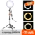 Led Video Ring Light с 51 дюймовой Штативной Подставкой Держатель Телефона Selfie Ringlight для Youtube Makeup Video Live Lighting Photography
