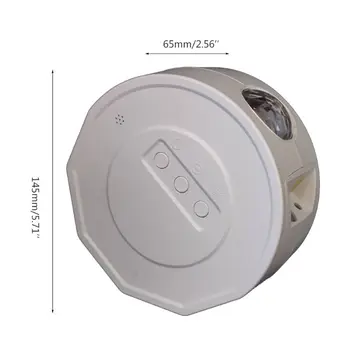 

Starry Sky Projector Star Night Light Projection 6 Colors Ocean Waving Lights