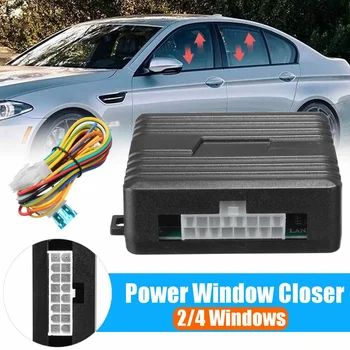 

Universal Car Power Window Roll Up Closer For 4 Doors 2 Door Auto Close Windows Remotely Close Windows Module Alarm System
