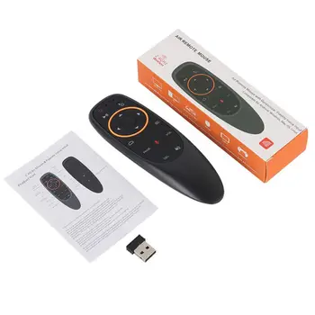 

Smart Voice Air Mouse Wireless Keyboard Mice Combo Compatible For Android TV Box For Google Voice Assistant