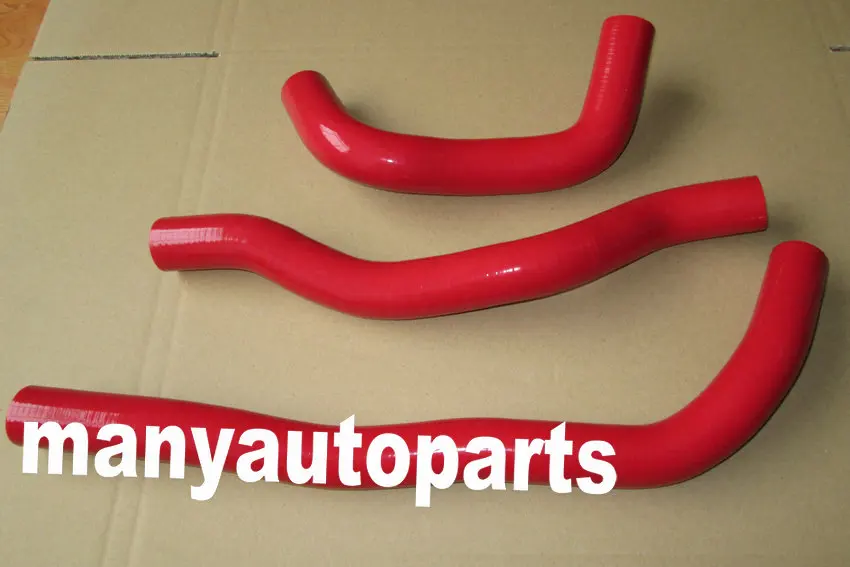 silicone radiator//coolant hose Mazda 6 Mazdaspeed 2.0l//2.3l 2003-2008 RED//BL