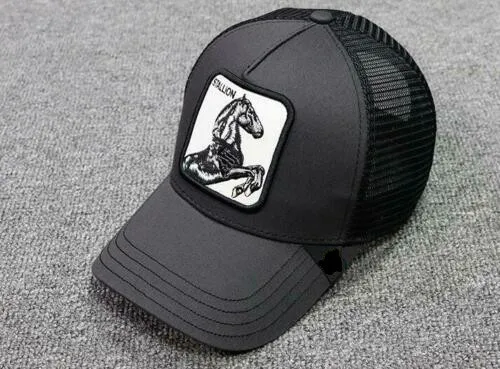 STALLION С биркой broidery жеребец Snapback бейсболка для дальнобойщика козырек животных фермы - Цвет: STALLION