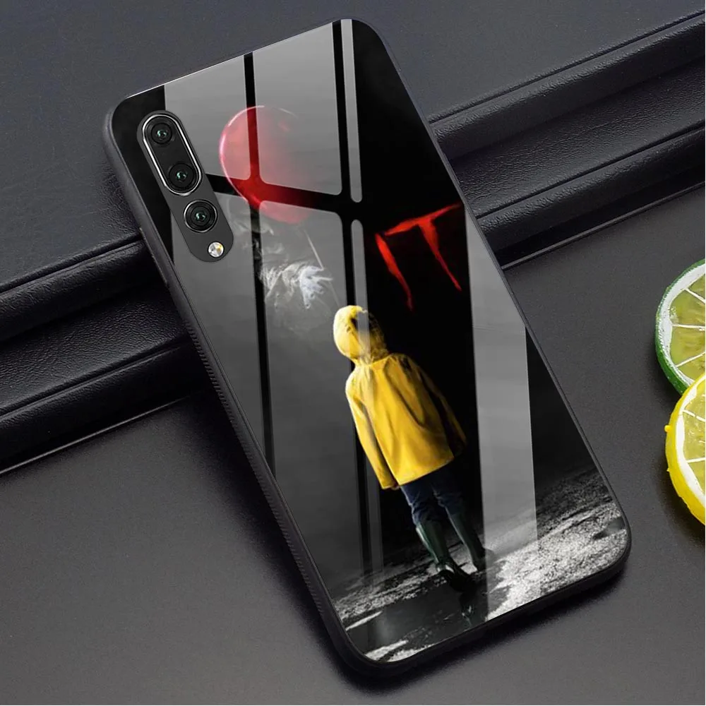 Чехол для телефона Pennywise The Clown Horror glass для huawei Y6 mate 20 Lite Honor 9 10 Lite 7A P10 P20 P30 PRO P Smart - Цвет: K0110007