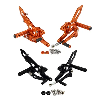 

Foot Pegs Rest Rear Sets Footrest for KTM 1290 Super Duke R 2014 2015 2016 2017 2018 2019 Adjustable Footpegs Motorcycle