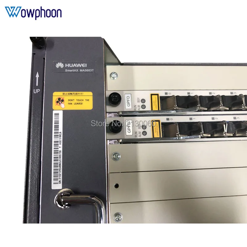 Huawei GPON OLT MA5683T 1 г, 2xSCUN плата управления+ 2xPRTE Усилитель мощности доска+ 2x scun+ 2x GPBD/GPFD сервис доска B+ C