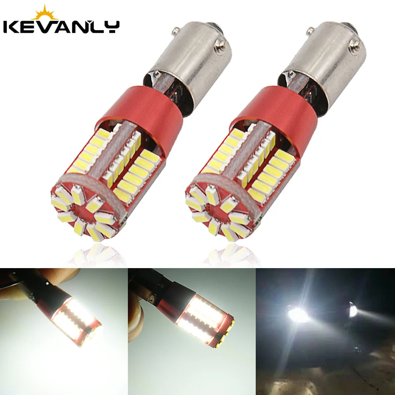 1 шт. CANBUS BA9S BAX9S H21W BAY9S T4W светодиодный 3014 57SMD интерьер автомобиля номерной знак