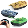 Wireless Two-way Remote Control RC Tank War Militar Battle Launch Cross-country  Of Tank Hobby Boy Toys for Kids Children Gift 2