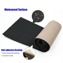 9 шт. 3 мм автомобильный фургон звукоизоляция омертвевающая изоляционная пена новинка 100*20 см протектор Авто звукоизоляция омертвевающие аксессуары