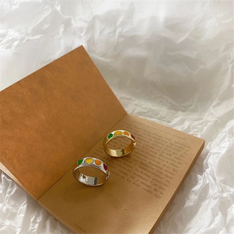 Женские кольца в стиле панк AOMU золотистые и Серебристые винтажные богемном с