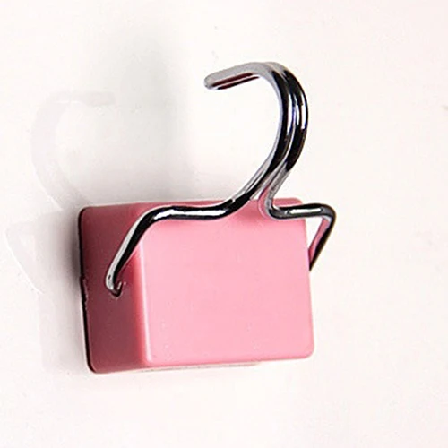 Самоклеющиеся крепкие Магнитные Крючки для микроволновой печи, вешалка для ключей, для ванной, кухни, держатель для холодильников