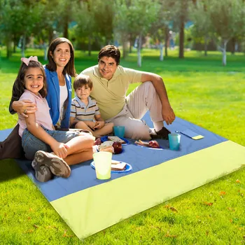 

Camping Tent Waterproof Mat Oxford Cloth Damp Mat Oversized Picnic Barbecue Mat Camping Mat Waterproof Beach Blanket #YL10