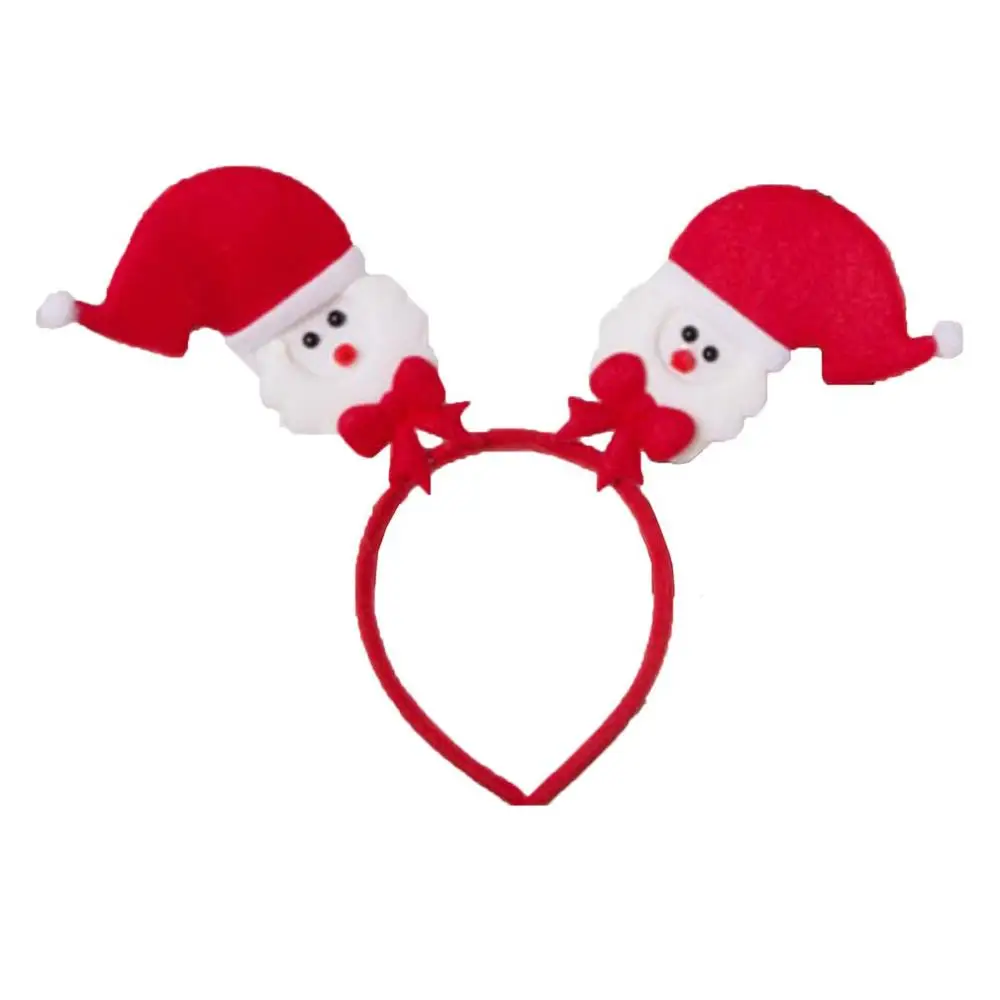 Рождественские украшения для детей взрослых светильник повязка на голову обруч на голову с рогами повязка на голову для девочек; милое платье принцессы с Рождественская повязка на голову - Цвет: 14