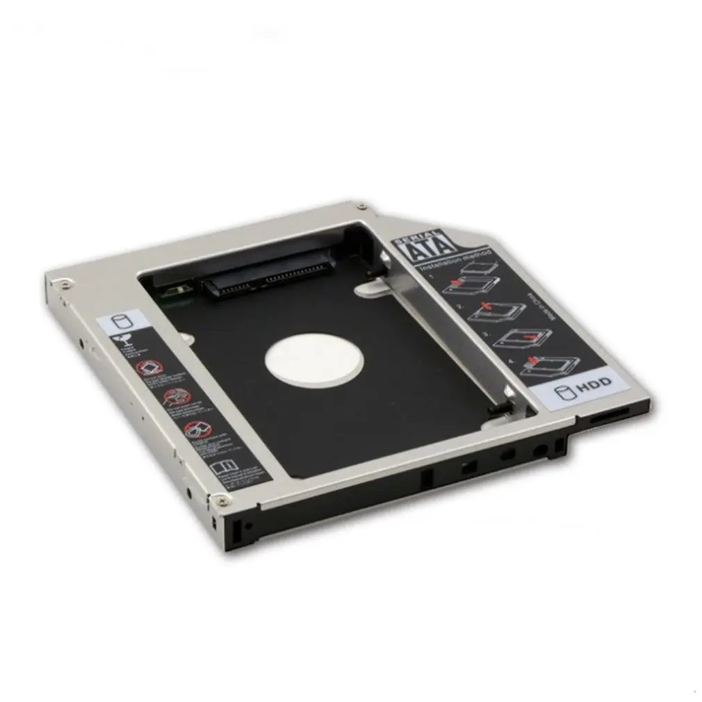 SATA 2nd HDD HD жесткий диск Caddy чехол для 9,5 мм Универсальный ноутбук CD/DVD-ROM