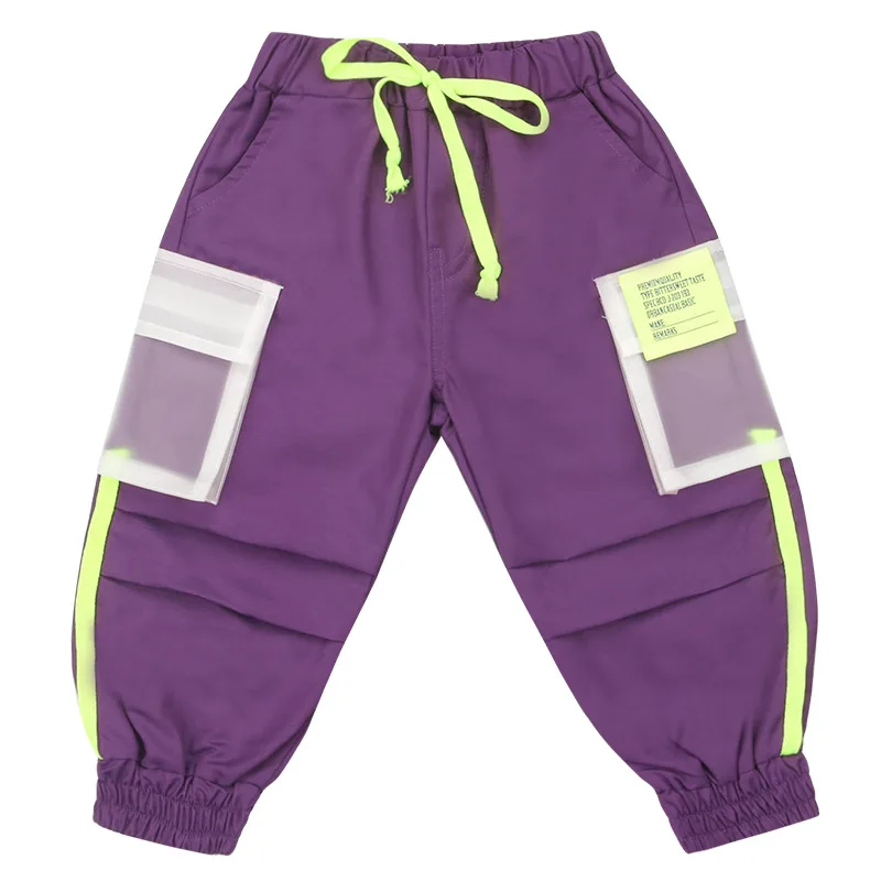  Boys sports pants children autumn trousers baby 2019 autumn pants children's foreign tide casual pa