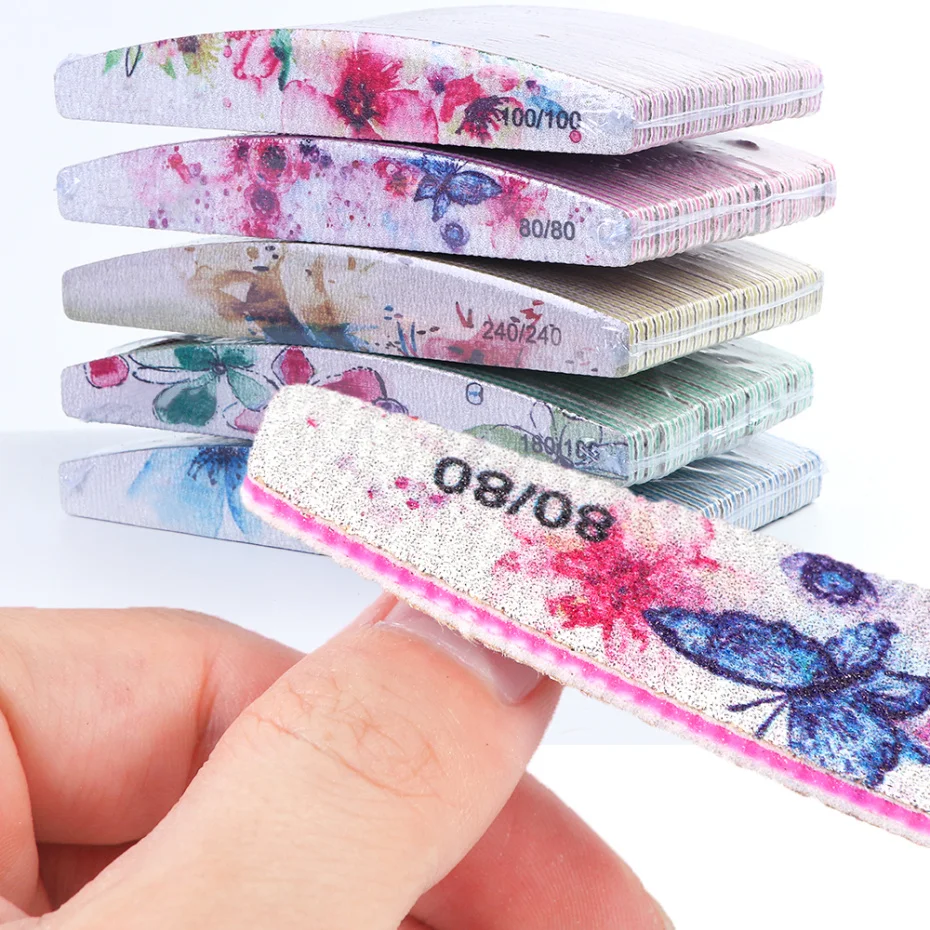 1pcs Nail Files Block Buffer Pedicure Manicure Gel Polisher Nail Polish Files Beauty Tools Professional Nail Files Tool LE1521-1
