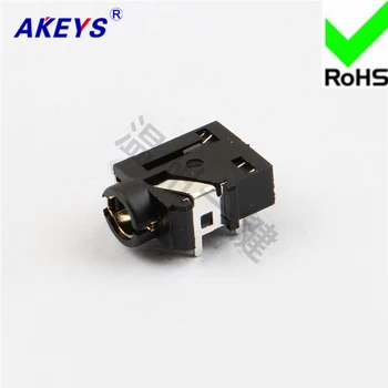 

15 pcs PJ-362 power outlet 3.5 earphone socket 7 foot pin 2 fixed foot and 3.5MM socket mother seat