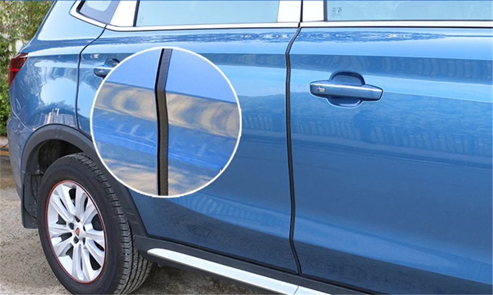 1 м Встроенная стальная накладка на дверь автомобиля для Mercedes cla opel zafira b renault trafic golf mk4 audi a4 b5 megane 3 tucson