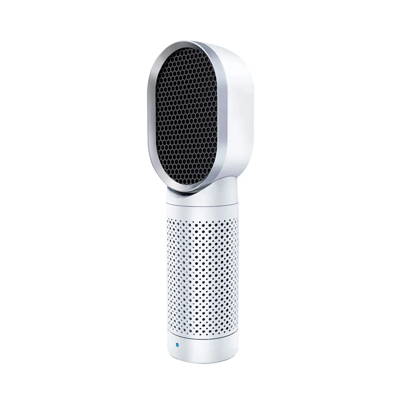 

Top Deals Desktop Air Cleaner With True Hepa Filter - Portable Air Purifier Odor Allergies Eliminator For Smoke, Dust, Mold, Hom