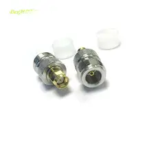 10 шт. разъем Jack N переключатель RP SMA штекер RF коаксиальный адаптер конвертер прямой, никелированный