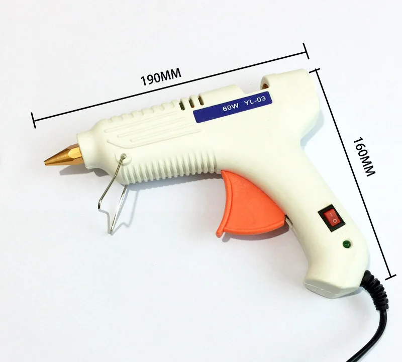 60 Вт ЕС термоклеевой пистолет для 11 мм палочки термоклея дома DIY ручной работы универсальный клей