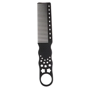 

Mens Flat Top Hair Comb for Hairdressing Cutting Styling Parting Fine Tooth
