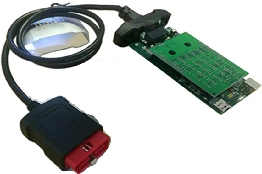 without bluetooth VCI для Delphis vd ds150e cdp Tcs Cdp Pro Plus 2015R3 keygen OBD автомобили грузовик диагностический 8 шт. автомобильные кабели адаптер mulitidiag - Цвет: without bluetooth