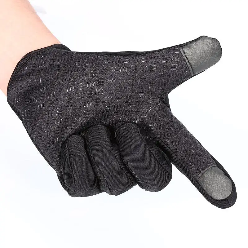 

Tactical Gloves Windproof Touch Tip Touch Screen Gloves for Motorcycle Full Finger Men's Cycling Mittens Anti-Slip Bike Gloves