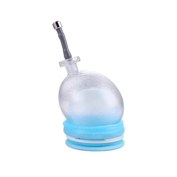 Silicone Sleeve Accessories Penis Extender Enlarger for Penile Pump Bigger Growth Enhance Sealed Cover Sex Toys for Men 3