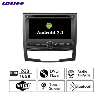 

Liislee Android 7.1 2G RAM Car Multimedia DVD Player WIFI Radio Audio Video GPS Navi Navigation For Ssangyong C200