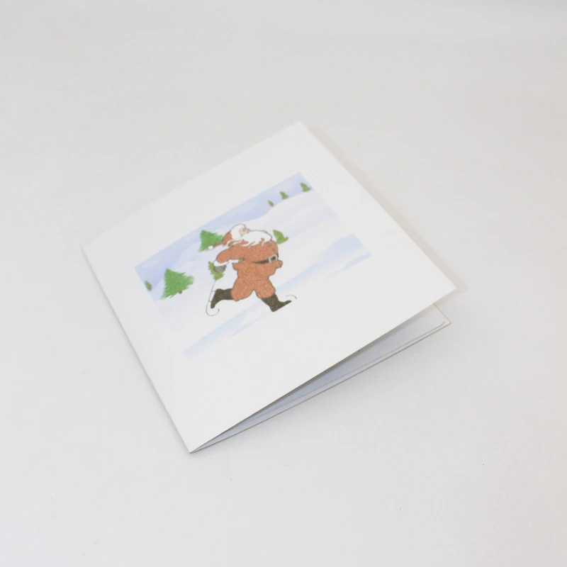  3D Handmade Chiristmas Carnival Village Paper Invitation Greeting Cards PostCard Merry Christmas Ch - 4.00032E+12