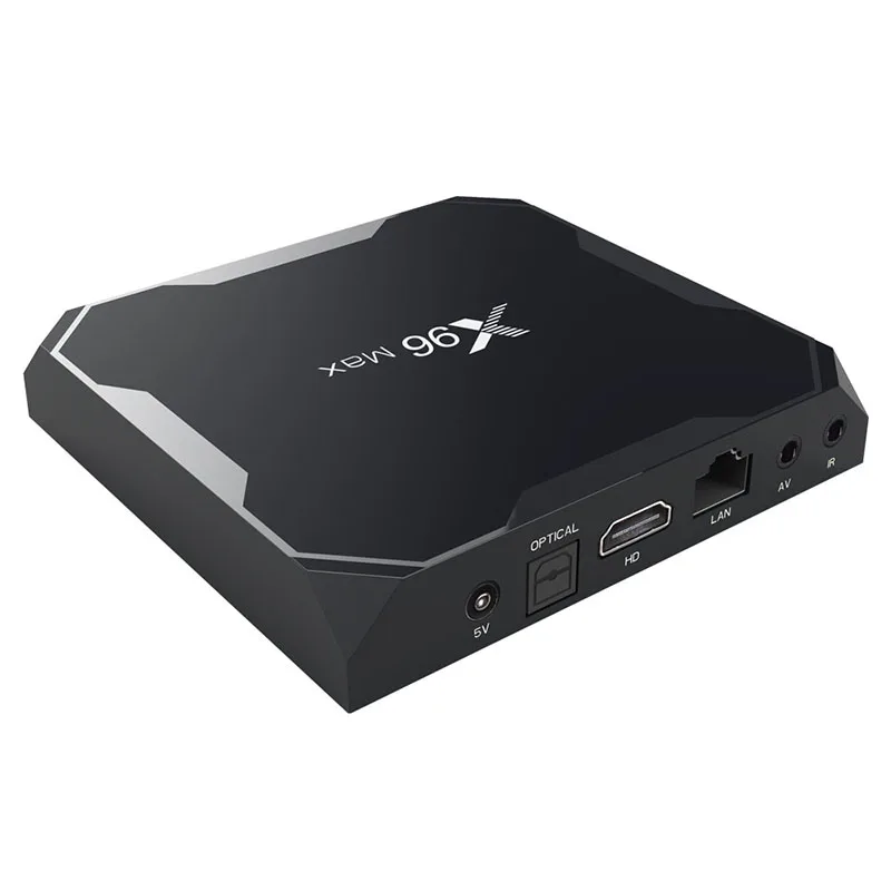 X96 MAX tv Box Smart tv Box Android 8,1 2GB16GB Amlogic S905X2 2,4G 5,8G двухдиапазонный Wifi USB3.0 медиаплеер 4K HD телеприставка