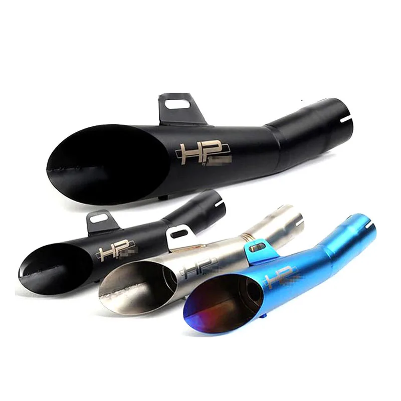 

Motorcycle Exhaust Pipe Muffler Bike Motorcross Scooter Escape Akrapovic Modified Exhaust System GY6 For Yamaha YZF R6 Exhaust