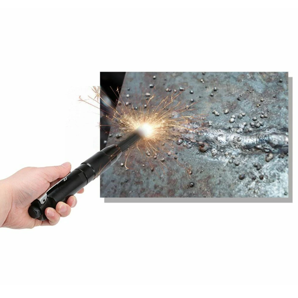 

Rust Corrosion Air Pneumatic Deburring Needle Scaler Cleaning Tool Slag Remove Carbon Steel Black Portable Home Mini Dirt Hand
