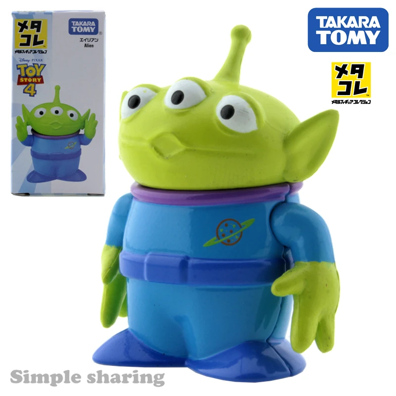 Takara Tomy tomica инопланетянин сплав модель комплект pixar desney История игрушек детские литые игрушки Аниме безделушка миниатюрная Детская кукла