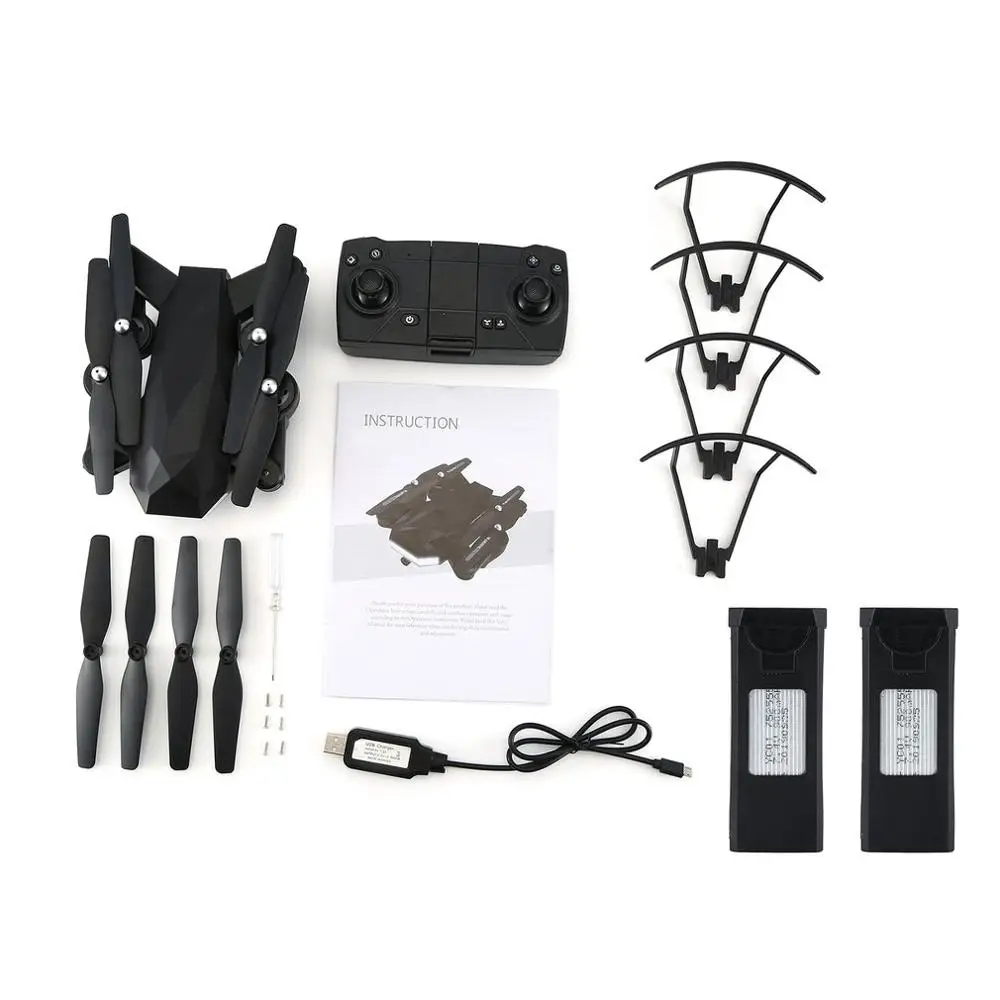 Квадрокоптер C53 gps Дрон с 1080P HD камерой 2,4G/5G wifi FPV RC Профессиональный вертолет RC дроны игрушка для детей - Цвет: B 2.4G 1080P 2B