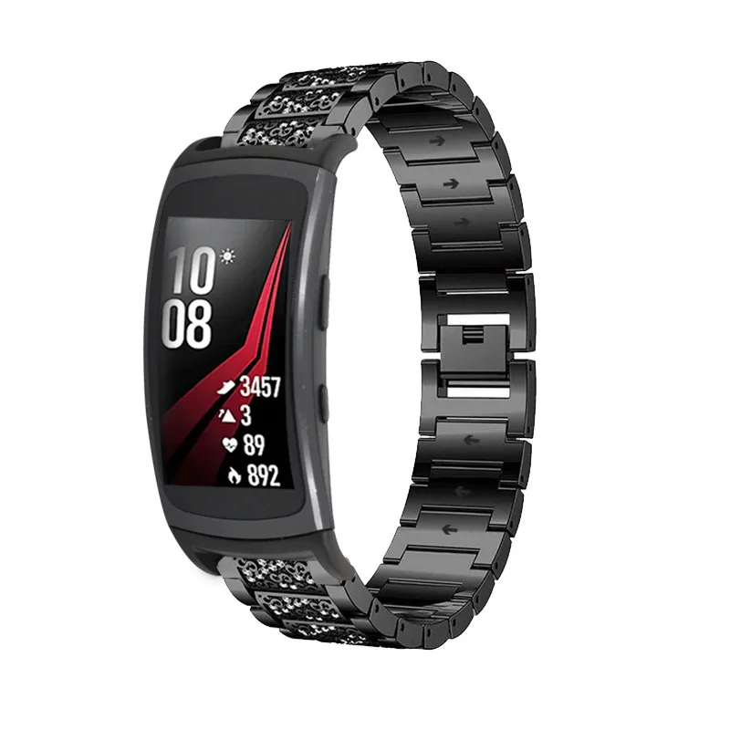 Браслет из нержавеющей стали для часов samsung gear Fit2 Fit 2 Pro Замена ремешка для часов для samsung gear Fit2 Pro Band
